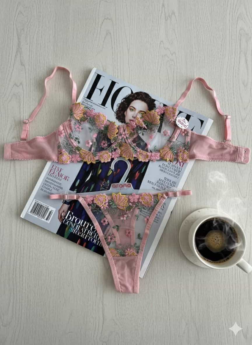 Pembe Barbie Brode Takım
